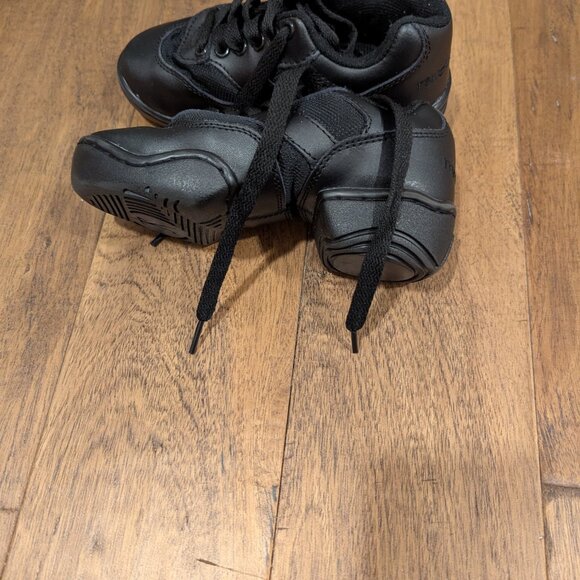 Revolution Dancewear Style 901 child dance sneakers - black, 2.5 - Picture 3 of 5